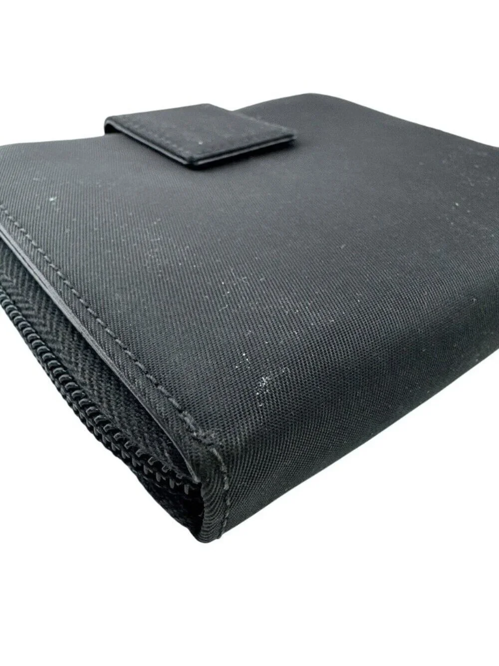 Prada Nylon Bifold Wallet Black
